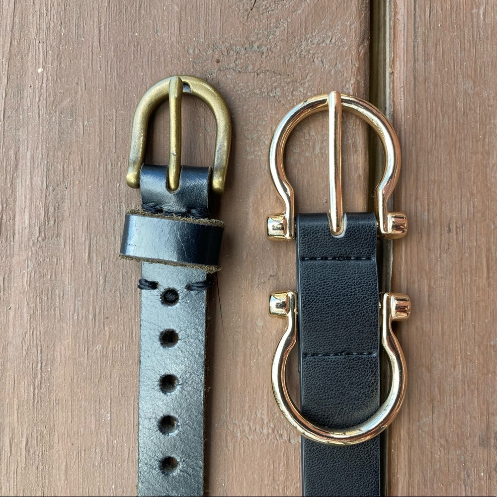 Belt Bundle! Genuine leather & never-worn
